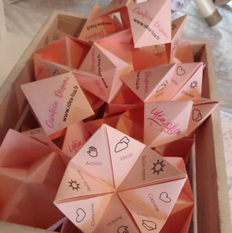 La cocotte en papier sous toutes ses formes