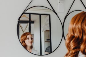article blog mariee dans un miroir