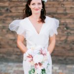 article blog mariée avec bouquet de fleurs en origami