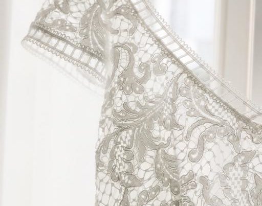 photo blog dentelle de robe de mariee