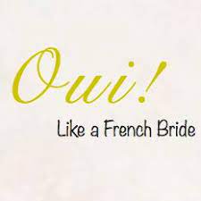 logo oui like a french bride site de mariage - blog sur shooting - créatrice de bouquet decoration de mariage et bijoux