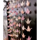 guirlande de grues couleurs nude idealisa.