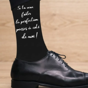 chaussettes homme froler la perfection cadeau humoristique original