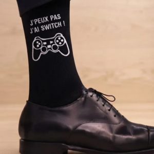 chaussettes homme, chaussettes personnalisees, cadeau homme original, chaussettes droles, chaussettes fantaisie, cadeau anniversaire homme, chaussettes geek, idee cadeau homme, chaussettes jeux video