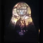 Light box star wars cadre lumineux ideal pour un cadeau personnalise