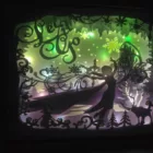 light box reine des neiges cadre lumineux ideal pour un cadeau personnalise