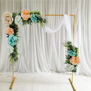 arche de ceremonie - fleurs geantes ideal pour une decoration ou une arche de ceremonie de mariage