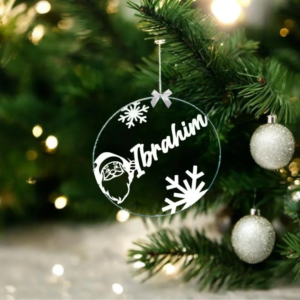 boule de noel personnalisee magie festive