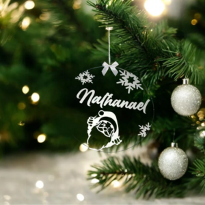 boule de noel personnalisee reflet de noel