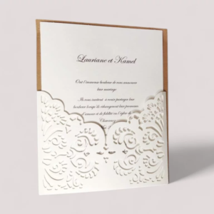 faire part de mariage feerie du oui faire-part de mariage ciselé