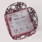 faire part mariage escale amoureuse faire-part de mariage pochette ciselée