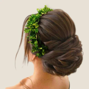 couronne de fleurs mariee couronne de charme couronne de fleurs et feuillage artificiel vert pour tout theme et coiffure de mariage
