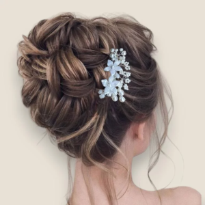 barrette a cheveux elegance en cristal pour toute coiffure de mariage
