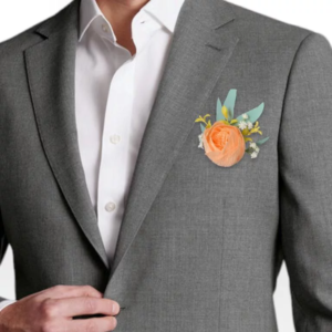 boutonniere-homme elegance-moderne