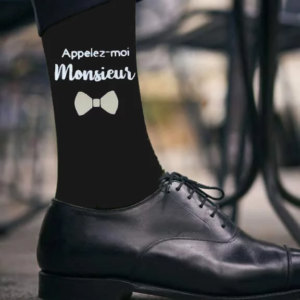 chaussettes de mariage personnalisées pour homme ideales comme cadeau personnalisé