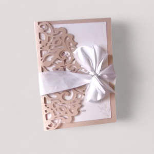 faire part de mariage souvenir eternel avec dorure a chaud