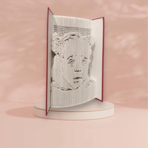 livre plie ame sculptee sculpture sur livre ideal pour un cadeau personnalise