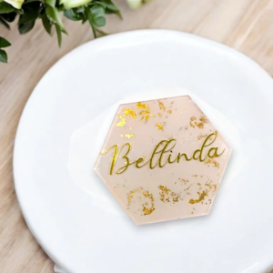 marque place chemin du bonheur ideal pour une decoration de table de mariage