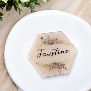 marque place douce symphonie ideal pour une decoration de table de mariage