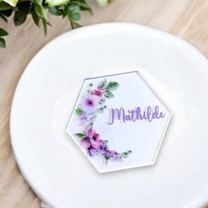 marque place table des promesses ideal pour une decoration de table de mariage