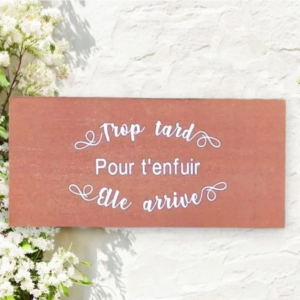 panneau de bienvenue l amour est dans l air ideal pour une décoration de mariage