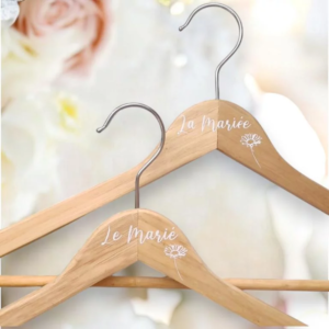 cintres de mariage personalises cintre magique des maries