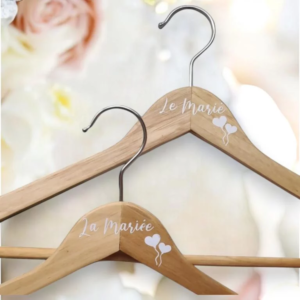 cintres de mariage personnalises cintre d amour eternel