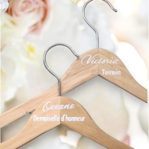 cintres de mariage personnalises cintres des jours heureux