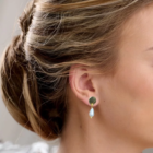 boucles d oreilles grace intemporelle idéales pour la mariée ou les invitées de mariage