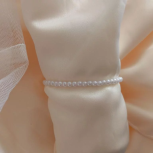 bracelet harmonie perlee ideal comme bijou fantaisie de mariee ou mariage
