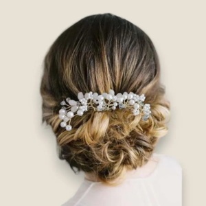 peigne mariee perles accessoire cheveux mariage