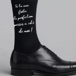 paire de chaussettes homme humoristiques si tu veux froler la perfection