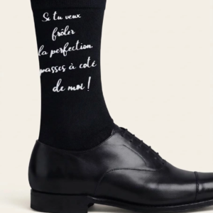 paire de chaussettes homme humoristiques si tu veux froler la perfection